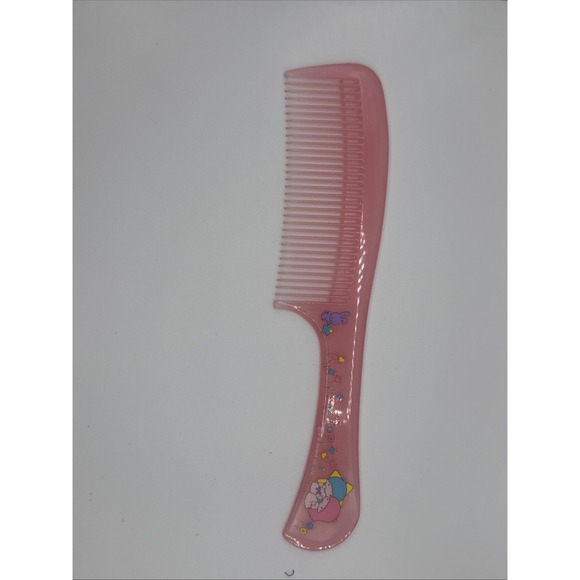 Sanrio Accessories - Sanrio Little Twin Stars Retro hair Comb Vintage Rare 70's 1976 PINK Collectible